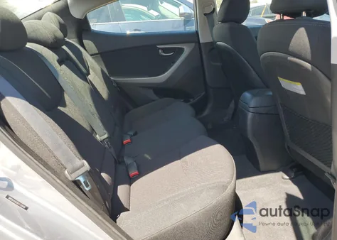 2016 Hyundai Elantra Se z USA, uszkodzony, nr VIN 5NPDH4AE6GH731640